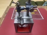 V溝付桝型ブロック　100×100×100mm