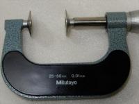 ミツトヨ 歯厚マイクロメーター　25～50㎜　169-202