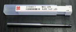 OSG　超硬エンドミル  WXS-CPR-4XR0.5X0X40