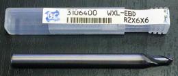  OSG  超硬エンドミル WXL-EBD-R2X6X6