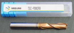 MISUMI　超硬スクエアエンドミル　　TSC-PEM2R8