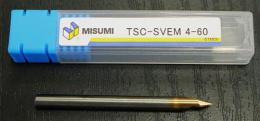 MISUMI　超硬面取り用エンドミル 　TSC-SVEM4-60