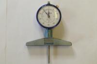 TECLOCK　ダイヤルデプスゲージ　DM-210　0～10㎜　0.01㎜