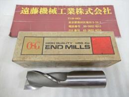 OSG　2枚刃エンドミル　34φ　シャンク32/全長140