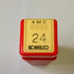 KOBELCO 4枚刃エンドミル　4MC　センターカット  刃径24㎜　未使用